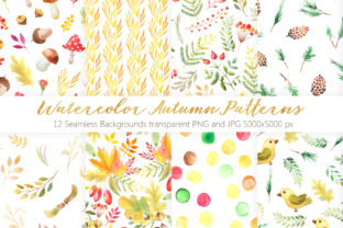 Evaluating Watercolor Autumn Patterns Vol.2 for Real Design Projects