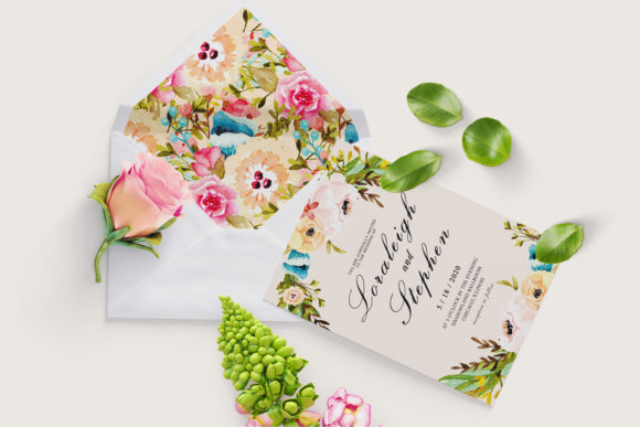 Floral Wreath Wedding Invitation Card: A Designer’s Review for Real Local Business Branding