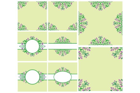 h1Watercolor Flora Ornament Background Set for Crafts & Digital Selling/h1