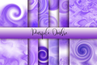Purple Ombre Watercolor Backgrounds Review