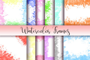 Watercolor Frames Background: A Designer's Review